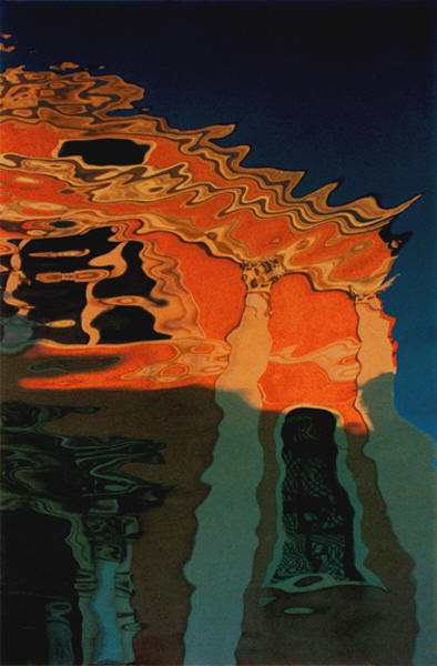 Arancio e blu - from the book "Reflections" Peter Wexler