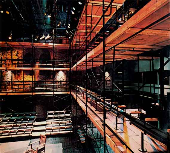 Peter Wexler - Pittsburgh Public Theatre 1973 - conception and design of theatre space