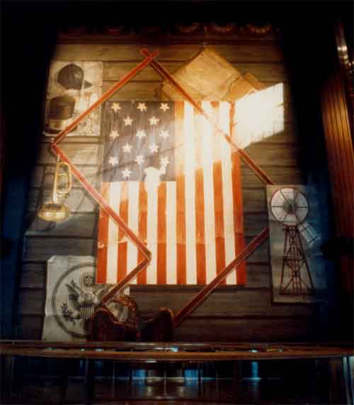 Peter Wexler - Star Spangled Baner Exhibit - National Museum of American History, Smithsonian Institution , Washington DC 1982