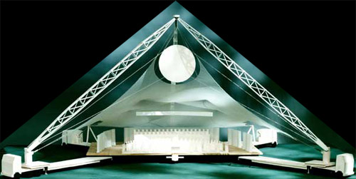 Peter Wexler - The Carlos Moseley Music Pavilion - The Metropolitan Opera Association and the New York Philharmonic - Project leadership in design and planning - Model 1990